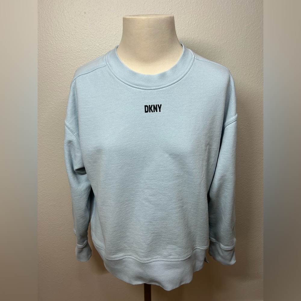 DKNY Women’s Fleece Crewneck Sweater - Size Small